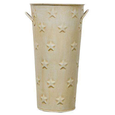 Cream Flower Bucket, 11